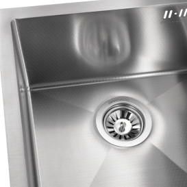 Мойка для кухни Granado Under top Mini под столешницу 45х43 см нержавеющая сталь S304 honeycomb GS08304H