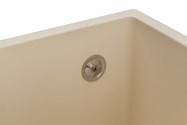Мойка для кухни Granado Under top под столешницу 45,7х40,6 см наногранит ivory 1904