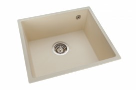 Мойка для кухни Granado Under top под столешницу 45,7х40,6 см наногранит ivory 1904