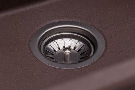 Мойка для кухни Granado Under top под столешницу 45,7х40,6 см наногранит marron 1906