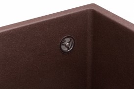Мойка для кухни Granado Under top под столешницу 45,7х40,6 см наногранит marron 1906