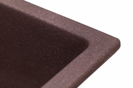 Мойка для кухни Granado Under top под столешницу 45,7х40,6 см наногранит marron 1906