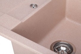 Мийка для кухні Granado Valencia врізна 77,5х49,5 см нанограніт avena 0702