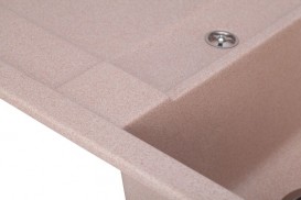 Мийка для кухні Granado Valencia врізна 77,5х49,5 см нанограніт avena 0702