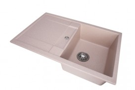 Мийка для кухні Granado Valencia врізна 77,5х49,5 см нанограніт avena 0702