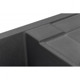 Мойка для кухни Granado Valencia врезная 77,5х49,5 см наногранит grafito 0709