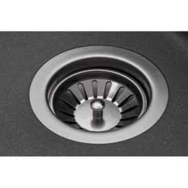 Мойка для кухни Granado Valencia врезная 77,5х49,5 см наногранит grafito 0709