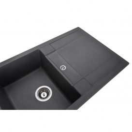 Мойка для кухни Granado Valencia врезная 77,5х49,5 см наногранит grafito 0709