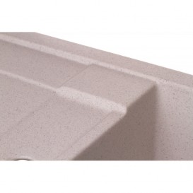 Мойка для кухни Granado Valencia врезная 77,5х49,5 см наногранит gris 0708