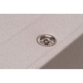 Мойка для кухни Granado Valencia врезная 77,5х49,5 см наногранит gris 0708