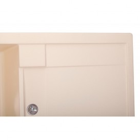 Мойка для кухни Granado Valencia врезная 77,5х49,5 см наногранит ivory 0704