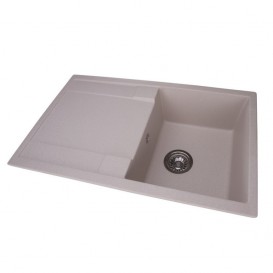 Мойка для кухни Granado Vigo врезная 77,5х49,5 см наногранит terra 1403