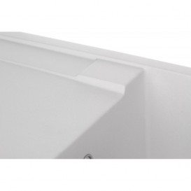 Мойка для кухни Granado Vigo врезная 77,5х49,5 см наногранит white 1405