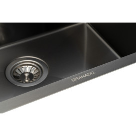 Мойка для кухни Granado Villena 57,8х49,8 см нержавеющая сталь S201 black GS03201B