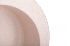 Мийка для кухні Granado Vitoria кругла Ø50,6 см нанограніт avena 0102