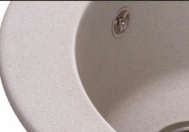 Мойка для кухни Granado Vitoria круглая Ø50,6 см наногранит gris 0108