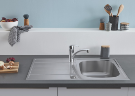 Мийка для кухні Grohe K200 86х50 см нержавіюча сталь матова 31552SD1