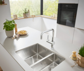 Мойка для кухни Grohe K700 76х45 см нержавеющая сталь матовая 31575SD1