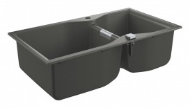 Мийка для кухні Grohe K700 90х50 см кварцовий композит сірий граніт 31658AT0