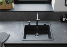 Мойка для кухни Hansgrohe S52 S520-F510 57х51 см SilicaTec серый камень 43359290