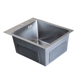 Мойка для кухни Insana Leif 4050 40х50 с переливом нержавеющая сталь А0056964