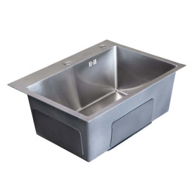 Мойка для кухни Insana Leif 60х45 с переливом нержавеющая сталь А0056968