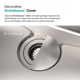 Мийка для кухні Kraus DEX нержавіюча сталь KD1US33B