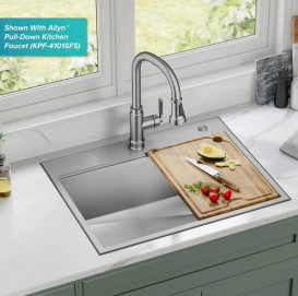 Мойка для кухни Kraus Kore 71,1х55,9 см нержавеющая сталь KWT310-28