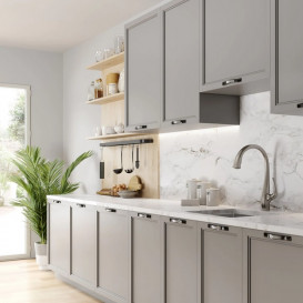 Мийка для кухні Kraus Standart Pro під стільницю 43,2х43,2 см нержавіюча сталь KHU101-17