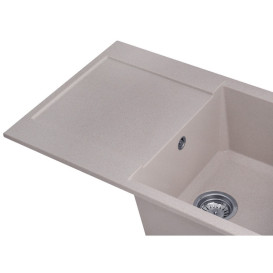 Мийка для кухні Kroner KompositCOL-7850 78х50 см штучний камінь пісочний CV031060