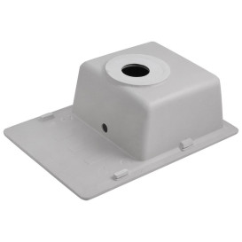 Мийка для кухні Kroner KompositGRA-6243 62х43 см штучний камінь сірий CV031061