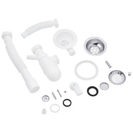 Мийка для кухні Kroner KompositSCH-7850 78х50 см штучний камінь чорний CV031067