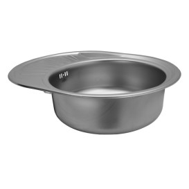 Мийка для кухні Kroner KRP Dekor-574506160 57х45 см нержавіюча сталь CV022771