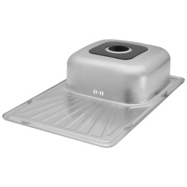 Мийка для кухні Kroner KRP Dekor-784808180 78х48 см нержавіюча сталь CV022785