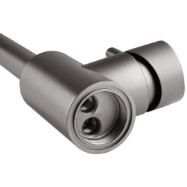 Мойка для кухни Kroner KRP Derby-5050HM 50х50 см со смесителем и дозатором нержавеющая сталь черный PVD CVS30123