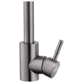 Мийка для кухні Kroner KRP Derby-5843HM ​​58х43 см із змішувачем та дозатором нержавіюча сталь чорний PVD CVS30114