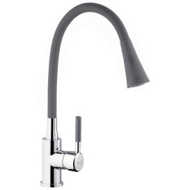 Мойка для кухни Kroner KRP Derby-5843HM Brush 58х43 см со смесителем и дозатором нержавеющая сталь CVS30139