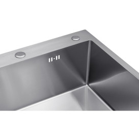 Мойка для кухни Kroner KRP Derby-6050HM Brush 60х50 см со смесителем и дозатором нержавеющая сталь CVS30141