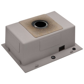 Мийка для кухні Kroner KRP Derby KD6050HM 60х50 см нержавіюча сталь чорний PVD CV027242