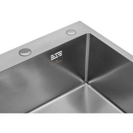 Мойка для кухни Kroner KRP Derby KDBrush5050HM 50х50 см нержавеющая сталь CV027234