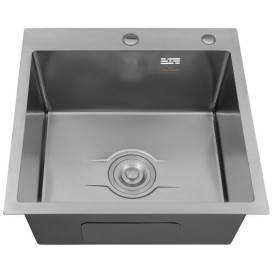 Мойка для кухни Kroner KRP Derby KDBrush5050HM 50х50 см нержавеющая сталь CV027234