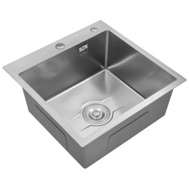 Мойка для кухни Kroner KRP Derby KDBrush5050HM 50х50 см нержавеющая сталь CV027234