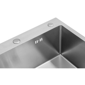 Мойка для кухни Kroner KRP Derby KDBrush5843HM 58х43 см нержавеющая сталь CV027235