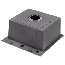 Мийка для кухні Kroner KRP Gebürstet-5050HM 50х50 см із змішувачем та дозатором нержавіюча сталь CVS30109