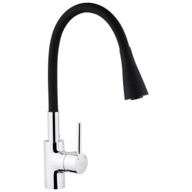 Мийка для кухні Kroner KRP Gebürstet-5050HM 50х50 см із змішувачем та дозатором нержавіюча сталь CVS30109