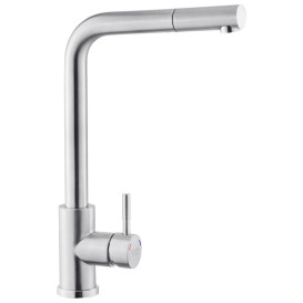 Мойка для кухни Kroner KRP Gebürstet-5050HM 50х50 см со смесителем и дозатором нержавеющая сталь CVS30110