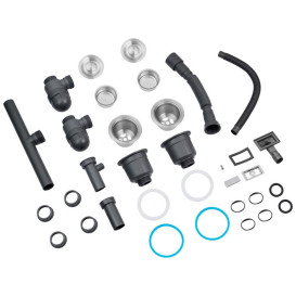 Мойка для кухни Kroner KRP Gebürstet-7843ZHM 78х43 см со смесителем и дозатором нержавеющая сталь CVS30144