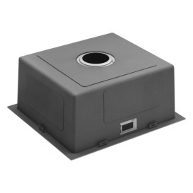 Мойка для кухни Kroner KRP Geburstet-4843HM 48х43 см с сушилкой нержавеющая сталь CV022799