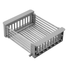 Мойка для кухни Kroner KRP Geburstet-4843HM 48х43 см с сушилкой нержавеющая сталь CV022799