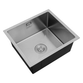 Мойка для кухни Kroner KRP Geburstet-4843HM 48х43 см с сушилкой нержавеющая сталь CV022799